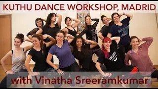 Kuthu dance workshop | Madrid, Spain | Dandanakka | Women´s day special | Vinatha Sreeramkumar