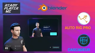 Blender  to Cascadeur to Blender | Rigging pewdiepie in Blender | Auto rig pro Rigging |  - Part01