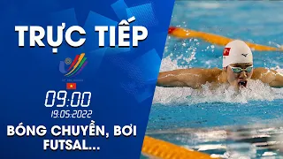 🔴Bóng chuyền nữ, Bơi, Futsal nam... | Trực Tiếp các môn thi đấu SEA Games 31