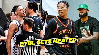 Bryce James vs Jermaine O'Neal Jr. | Sons of NBA All-Stars Meet In Nike EYBL