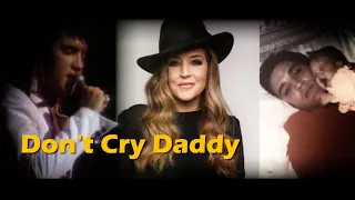 ELVIS PRESLEY and LISA MARIE PRESLEY - Don't Cry Daddy  ( New Edit ) 4K