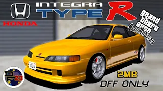 Honda Integra Type R (DC4) '95 - DFF Only | Solo DFF for GTA SA Android | Mobile / PC