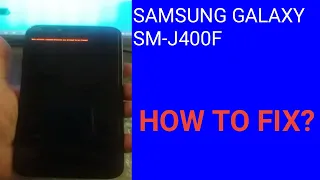 Samsung SM-J400F FIX Custom Binary Blocked by FRP LOCK }SAMSUNG ALL MODELS