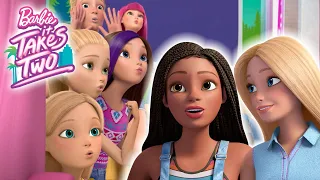 ¡FABULOSA AVENTURA EN EL CAMPAMENTO! 🏕️👩 | Barbie It Takes Two En Español Latino