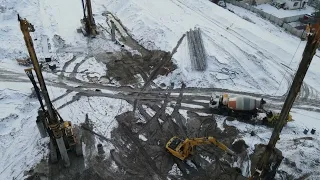 Подільський мостовий перехід, 22.01.2022. Подольско-Воскресенский мост.