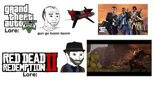 Rdr2 lore vs Gta 5 lore