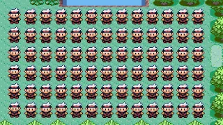 I Played 100 Games of Pokemon AT THE SAME TIME