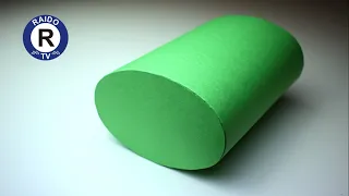 HOW TO MAKE AN ELLIPTIC CYLINDER. ELLIPTIC CYLINDER? | #RAIDOTV