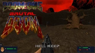 BRUTAL DOOM v20 J & Doom:ONE - Inferno [720p]