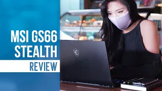MSI GS66 Stealth Review: Simplicity meets power!