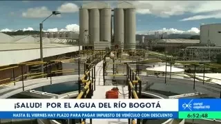 Cervecería  purifica agua del río Bogotá para su uso