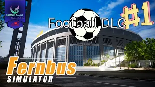 We are driving bus for a German football team! | Fernbus Simulator Football DLC