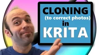 Cloning to Correct Photos in Krita