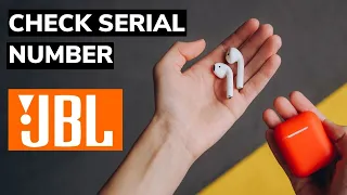 Check Serial Number in JBL Bluetooth Earbuds - How to Find Serial Numbers in JBL Wireless Earphones?