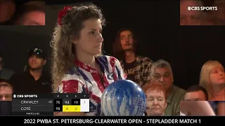 2022 PWBA St.  Petersburg-Clearwater Open Stepladder Match 1 Verity Crawley vs Bryanna Cote