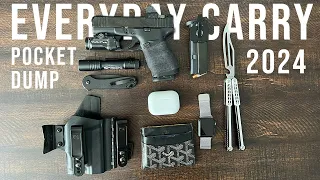 EDC Pocket Dump 2024 | Glock 43x MOS