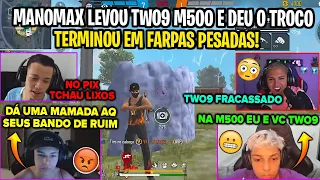 TWO9 E STEIKE VS MANOMAX E ELTIN TROCAM FARPAS - TWO9 DEU O TROCO NO MANOMAX NA USP E FARPOU - 4X4!