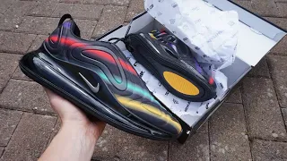Nike Air Max 720 Neon Black - UNBOXING