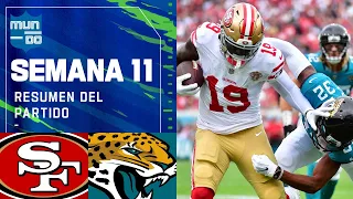 San Francisco 49ers vs Jacksonville Jaguars | Semana 11 2021 NFL Game Highlights