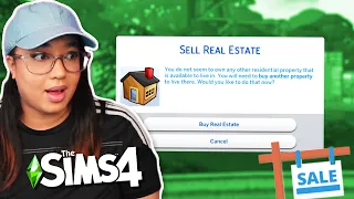 We're FINALLY getting a Realistic REAL ESTATE System in The Sims 4 (MOD)