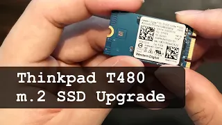 Thinkpad T480 WWAN SSD Upgrade Guide | m.2 2242 | Lenovo DIY