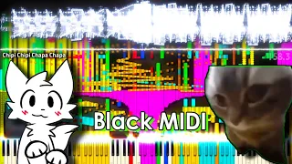 How to play Chipi Chipi Chapa Chapa Piano | Black MIDI / Piano