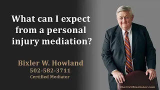 What can I expect from a personal injury mediation?