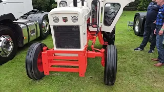 Interior View of a 995 David Brown Case Tractor