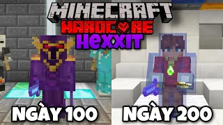 Tóm Tắt 200 Ngày Minecraft HEXXIT Sinh Tồn Siêu Khó !!