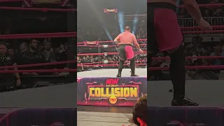 AFTER AEW COLLISION IN CLEVELAND SOMOA JOE ADDRESSES CROWD