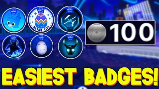 ALL EASIEST FASTEST BADGES TO CLAIM in THE HUNT ROBLOX!