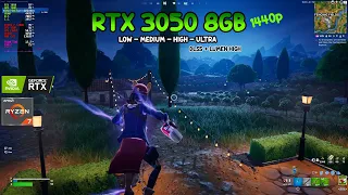 Fortnite Chapter 5 | RTX 3050 8GB | RYZEN 7 5700X  | 1440p Benchmark