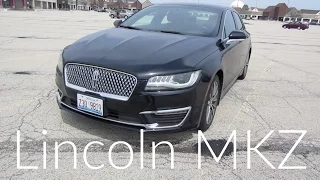 2017 Lincoln MKZ Select | Full Rental Car Review and Test Drive