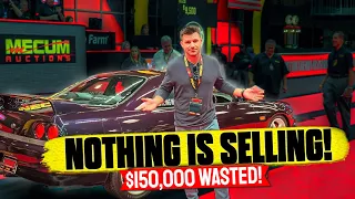 AUCTION DAY - I brought $150,000 in Cars to the Mecum Auction and NOTHING IS SELLING!