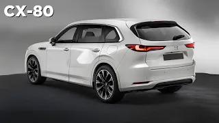 NEW 2024 MAZDA CX-80: First Look and Details