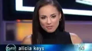 Alicia Keys on Tyra Banks show Part 4