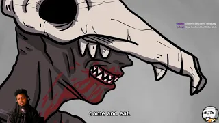 SCP-323 Wendigo Skull (SCP Animation) REACTION @TheRubber