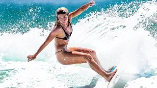 Ep08: Sunshine Coast surfer girls surfing big waves from Cyclone Oma