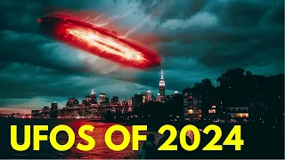 Compilation Of The Best UFO footage Of 2024 (real videos)