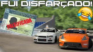 I TROLLED EVERYONE AND WENT TO A DRIFT CHAMPIONSHIP USING ANOTHER NAME - Assetto Corsa