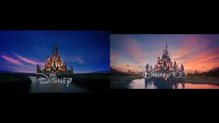 Disney logo Comparison (2011/2022-2023-present)