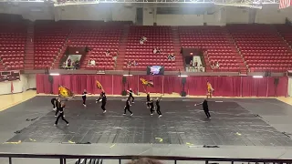 Carroll County High School Winterguard @ Tennessee High School CIPA Competition 3/16