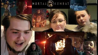 Mortal Kombat Official Trailer Reaction "REPTILE VS KANO!!!"