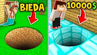 NIE WYBIERZ ZŁEJ DZIURY DIRT vs DIAMENT W MINECRAFT?! GPLAY & LUMI