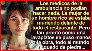 Los médicos de la ambulancia no podían hacer nada. La esposa de un hombre rico se moría delante...