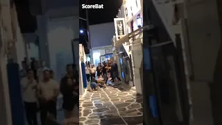 Harry Maguire got into a fight outside a bar in Mykonos