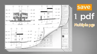 Save Pdf | 018 Working drawings | Archicad