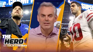 'Matthew Stafford was built for this' — Colin talks Rams' win over Jimmy G & 49ers | NFL | THE HERD