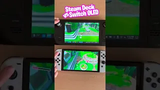 Steam Deck vs Nintendo Switch OLED