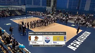 Highlights: Navy Volleyball vs. Lehigh